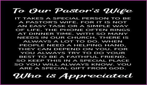 Inspiring Quotes For Pastors' Wives